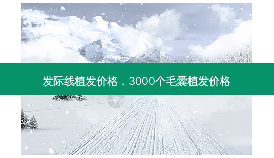 发际线植发价格,3000个毛囊植发价格-第1张图片-南山整形网 发际线植发价格,3000个毛囊植发价格-第1张图片-南山整形网