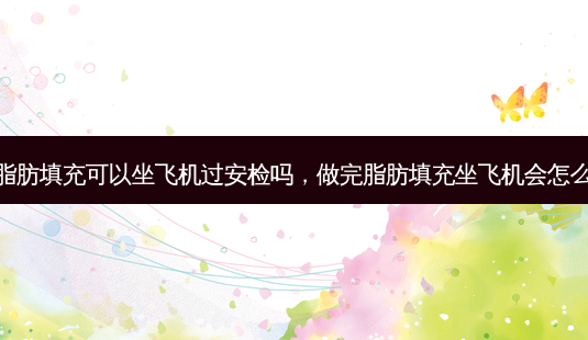 做脂肪填充可以坐飞机过安检吗,做完脂肪填充坐飞机会怎么样-第1张图片-南山整形网 做脂肪填充可以坐飞机过安检吗,做完脂肪填充坐飞机会怎么样-第1张图片-南山整形网