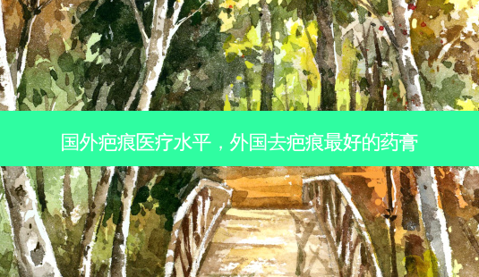 国外疤痕医疗水平,外国去疤痕 *** 的药膏-第1张图片-南山整形网 国外疤痕医疗水平,外国去疤痕 *** 的药膏-第1张图片-南山整形网
