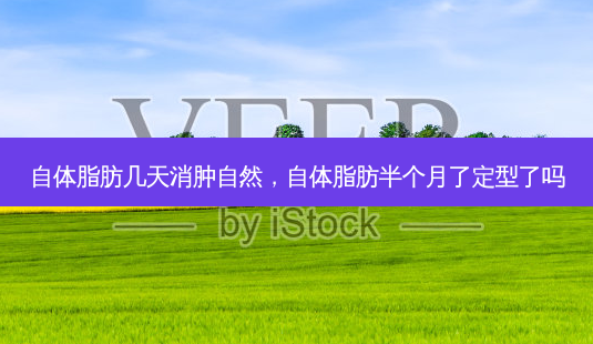 自体脂肪几天消肿自然,自体脂肪半个月了定型了吗-第1张图片-南山整形网 自体脂肪几天消肿自然,自体脂肪半个月了定型了吗-第1张图片-南山整形网