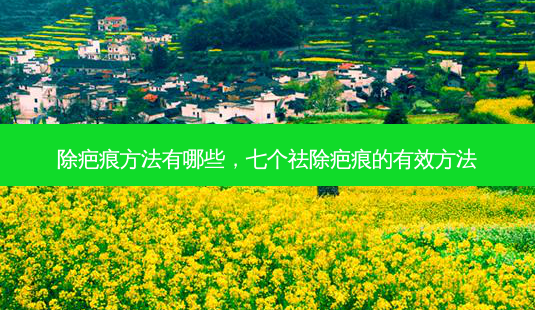除疤痕 *** 有哪些,七个祛除疤痕的有效 *** -第1张图片-南山整形网 除疤痕 *** 有哪些,七个祛除疤痕的有效 *** -第1张图片-南山整形网