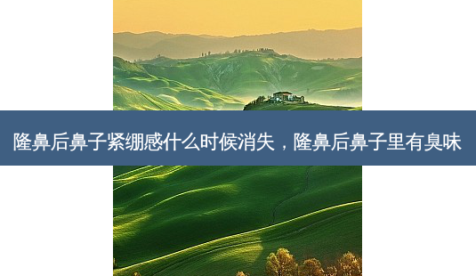 隆鼻后鼻子紧绷感什么时候消失,隆鼻后鼻子里有臭味-第1张图片-南山整形网 隆鼻后鼻子紧绷感什么时候消失,隆鼻后鼻子里有臭味-第1张图片-南山整形网
