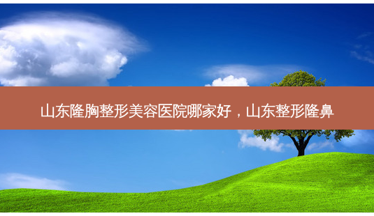山东隆胸整形美容医院哪家好,山东整形隆鼻-第1张图片-南山整形网 山东隆胸整形美容医院哪家好,山东整形隆鼻-第1张图片-南山整形网