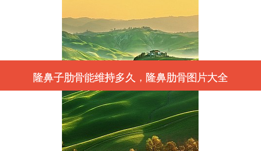 隆鼻子肋骨能维持多久,隆鼻肋骨图片大全-第1张图片-南山整形网 隆鼻子肋骨能维持多久,隆鼻肋骨图片大全-第1张图片-南山整形网