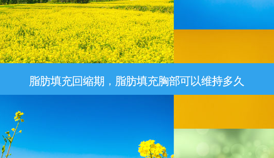 脂肪填充回缩期,脂肪填充胸部可以维持多久-第1张图片-南山整形网 脂肪填充回缩期,脂肪填充胸部可以维持多久-第1张图片-南山整形网