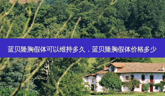 蓝贝隆胸假体可以维持多久,蓝贝隆胸假体价格多少-第1张图片-南山整形网 蓝贝隆胸假体可以维持多久,蓝贝隆胸假体价格多少-第1张图片-南山整形网