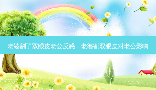 老婆割了双眼皮老公反感,老婆割双眼皮对老公影响-第1张图片-南山整形网 老婆割了双眼皮老公反感,老婆割双眼皮对老公影响-第1张图片-南山整形网
