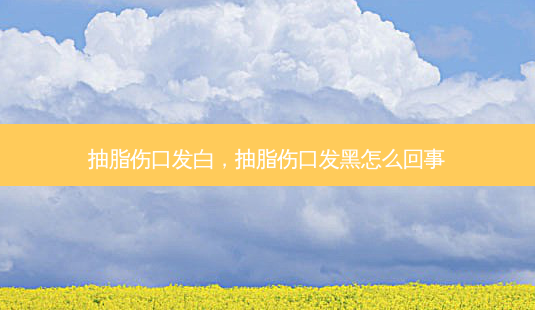 抽脂伤口发白,抽脂伤口发黑怎么回事-第1张图片-南山整形网 抽脂伤口发白,抽脂伤口发黑怎么回事-第1张图片-南山整形网