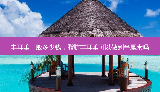 丰耳垂一般多少钱,脂肪丰耳垂可以做到半厘米吗-第1张图片-南山整形网 丰耳垂一般多少钱,脂肪丰耳垂可以做到半厘米吗-第1张图片-南山整形网
