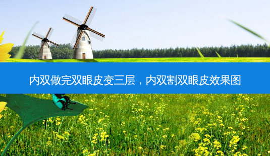 内双做完双眼皮变三层,内双割双眼皮效果图-第1张图片-南山整形网 内双做完双眼皮变三层,内双割双眼皮效果图-第1张图片-南山整形网