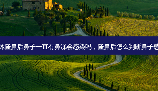 膨体隆鼻后鼻子一直有鼻涕会感染吗,隆鼻后怎么判断鼻子感染-第1张图片-南山整形网 膨体隆鼻后鼻子一直有鼻涕会感染吗,隆鼻后怎么判断鼻子感染-第1张图片-南山整形网