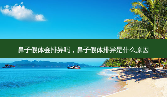 鼻子假体会排异吗,鼻子假体排异是什么原因-第1张图片-南山整形网 鼻子假体会排异吗,鼻子假体排异是什么原因-第1张图片-南山整形网