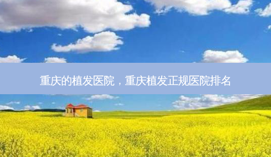重庆的植发医院,重庆植发正规医院排名-第1张图片-南山整形网 重庆的植发医院,重庆植发正规医院排名-第1张图片-南山整形网