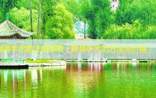 隆鼻手术的注意事项（隆鼻手术的 *** 与价格）