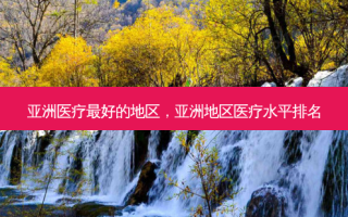 亚洲医疗 *** 的地区，亚洲地区医疗水平排名