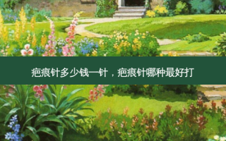 疤痕针多少钱一针，疤痕针哪种 *** 打