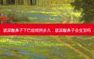 玻尿酸鼻子下巴能维持多久，玻尿酸鼻子会变宽吗