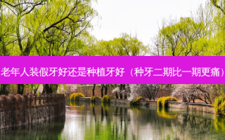 老年人装假牙好还是种植牙好（种牙二期比一期更痛）