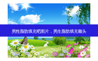 男性脂肪填充吧图片，男生脂肪填充额头