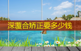 深覆合矫正要多少钱