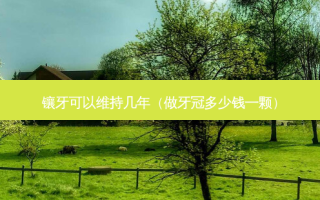 镶牙可以维持几年（做牙冠多少钱一颗）