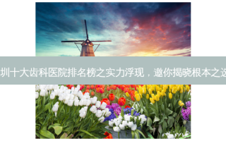 深圳十大齿科医院排名榜之实力浮现，邀你揭晓根本之选！