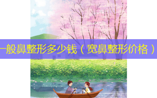 一般鼻整形多少钱（宽鼻整形价格）