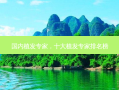 国内植发专家，十大植发专家排名榜
