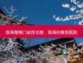 珠海微整门诊排名榜，珠海的整形医院