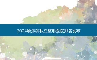 2024哈尔滨私立整形医院排名发布