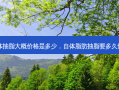 自体抽脂大概价格是多少，自体脂肪抽脂要多久恢复