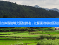 沈阳自体脂肪填充医院排名，沈阳菌群移植医院排名