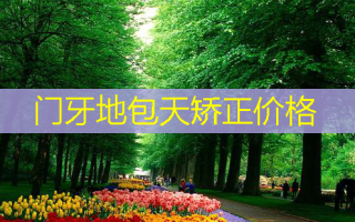 门牙地包天矫正价格