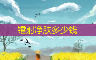 镭射净肤多少钱