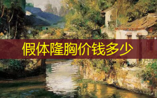 假体隆胸价钱多少
