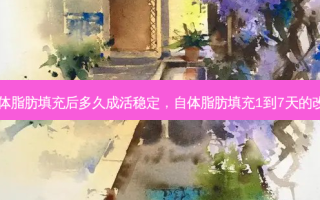 自体脂肪填充后多久成活稳定，自体脂肪填充1到7天的改变