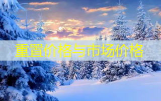 重置价格与市场价格