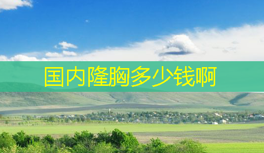 国内隆胸多少钱啊-第1张图片-南山整形网 国内隆胸多少钱啊-第1张图片-南山整形网