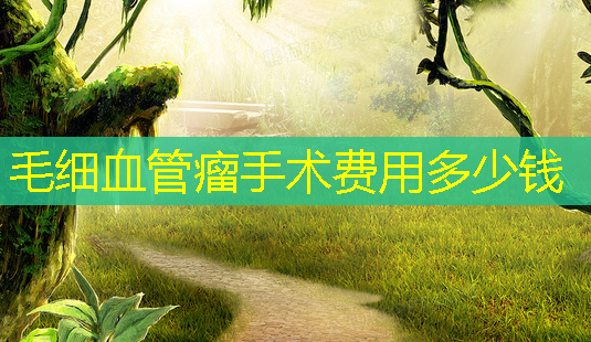 毛细血管瘤手术费用多少钱-第1张图片-南山整形网 毛细血管瘤手术费用多少钱-第1张图片-南山整形网