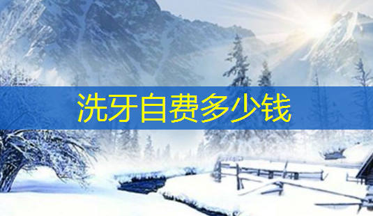 洗牙自费多少钱-第1张图片-南山整形网