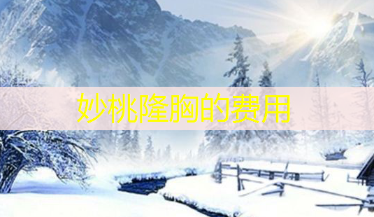 妙桃隆胸的费用-第1张图片-南山整形网 妙桃隆胸的费用-第1张图片-南山整形网