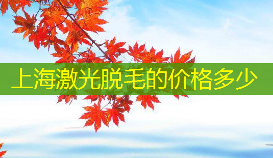 上海激光脱毛的价格多少-第1张图片-南山整形网 上海激光脱毛的价格多少-第1张图片-南山整形网